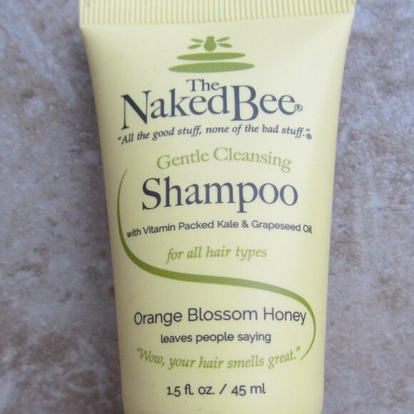 THE NAKED BEE Gentle Cleansing Shampoo 1.5 Oz. Orange Blossom Honey - Picture 2 of 3